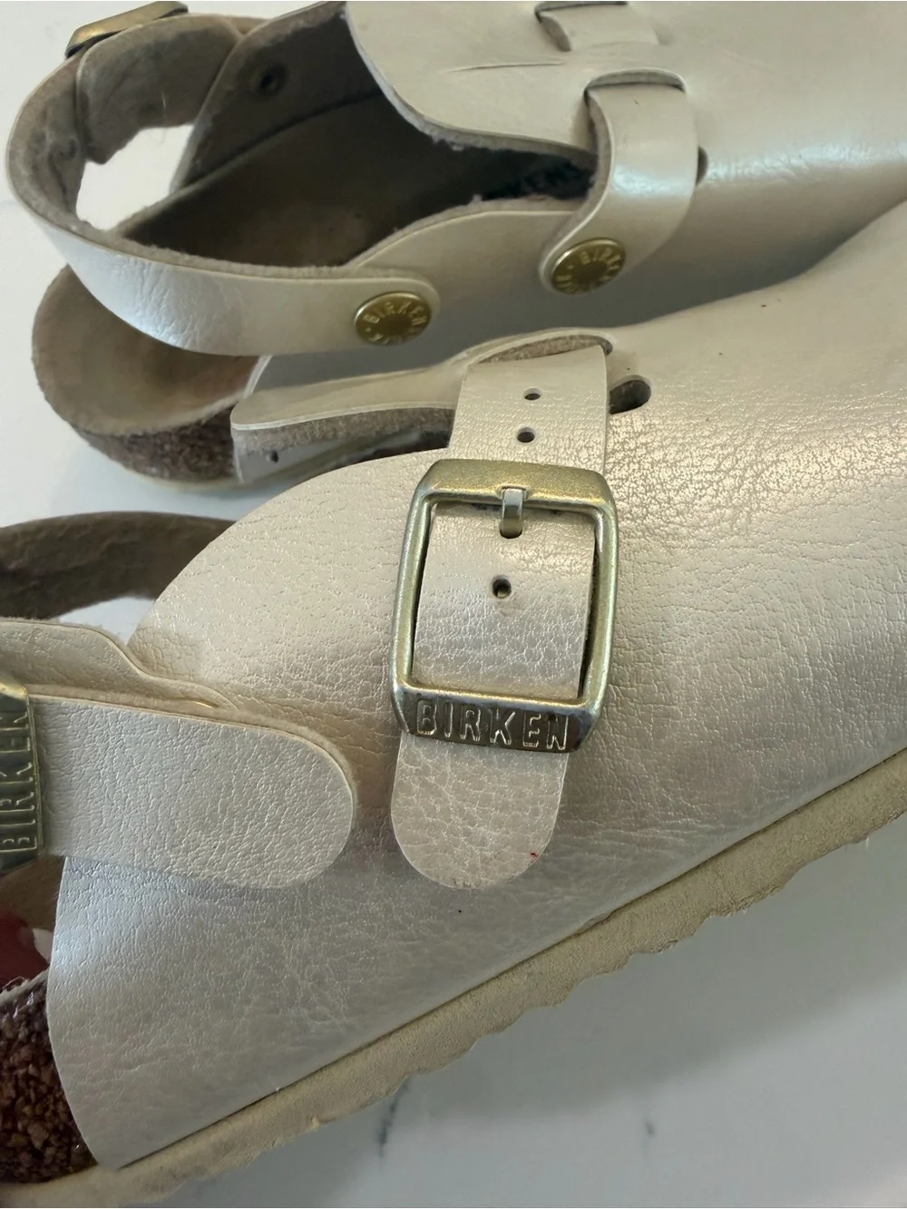 Birkenstock Kids Metallic Gold “The Kay”  Clog